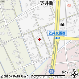静岡県浜松市中央区笠井町1575周辺の地図