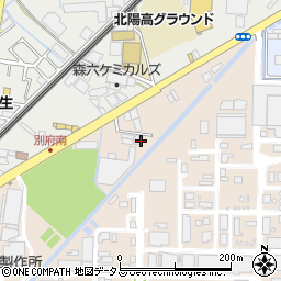 有限会社関西鉄工所周辺の地図