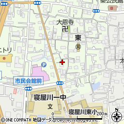 清岸寺周辺の地図