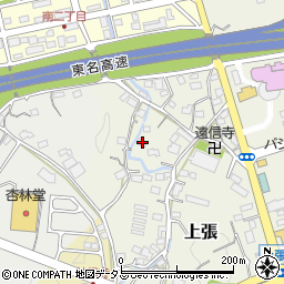 静岡県掛川市上張914周辺の地図