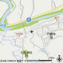 兵庫県神戸市北区山田町東下40周辺の地図