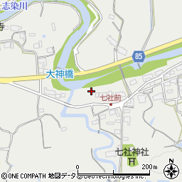 兵庫県神戸市北区山田町東下周辺の地図
