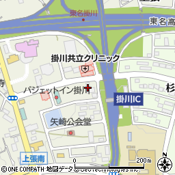 ベルメディカルケア株式会社 掛川営業所周辺の地図