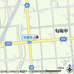 ローソン磐田匂坂中店周辺の地図