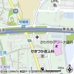 静岡県袋井市久能1969周辺の地図