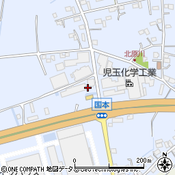 静岡県袋井市国本808周辺の地図