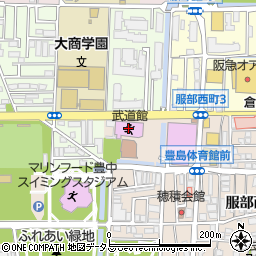 武道館周辺の地図