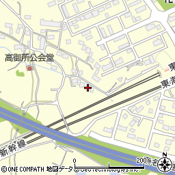 静岡県掛川市高御所191周辺の地図