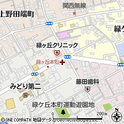 三重県伊賀市緑ケ丘本町1594周辺の地図