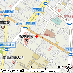 三菱商事エネルギー加古川ＳＳ周辺の地図