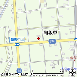 静岡県磐田市匂坂中1035周辺の地図