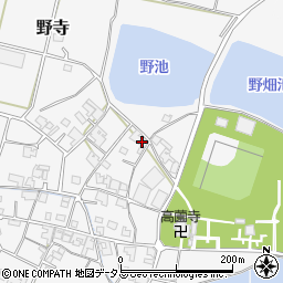 兵庫県加古郡稲美町野寺855周辺の地図