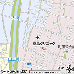 静岡県浜松市中央区有玉北町2023周辺の地図