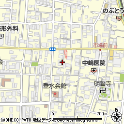 大阪府吹田市垂水町2丁目6周辺の地図
