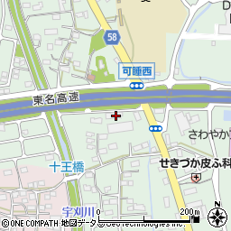 静岡県袋井市久能2096周辺の地図