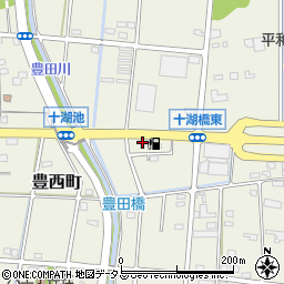 静岡県浜松市中央区豊西町1040周辺の地図