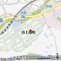 兵庫県神戸市北区谷上南町16-26周辺の地図