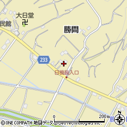 静岡県牧之原市勝間1150-2周辺の地図