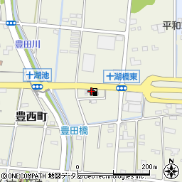 静岡県浜松市中央区豊西町1039周辺の地図
