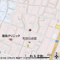 静岡県浜松市中央区有玉北町1021周辺の地図