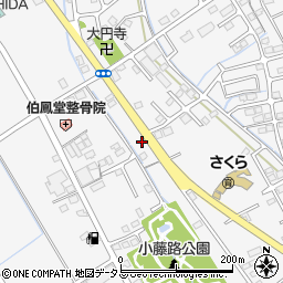 静岡県榛原郡吉田町住吉483周辺の地図