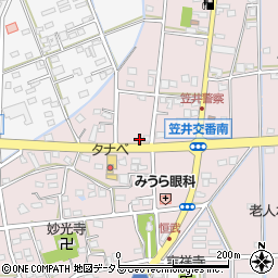 静岡県浜松市中央区恒武町361周辺の地図