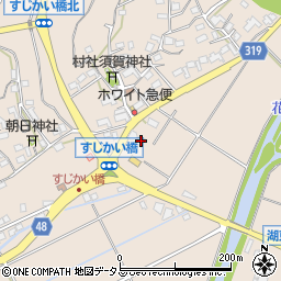 静岡県浜松市中央区和地町4766-3周辺の地図
