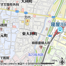 福田整骨院周辺の地図