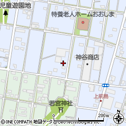 静岡県浜松市中央区大島町750周辺の地図