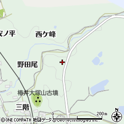 京都府木津川市山城町椿井（野田尾）周辺の地図
