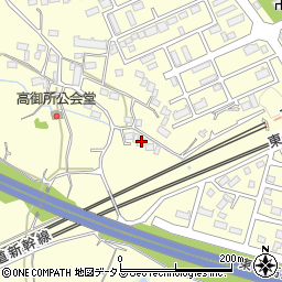 静岡県掛川市高御所197周辺の地図