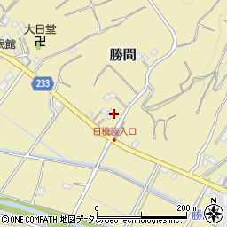 静岡県牧之原市勝間1151周辺の地図