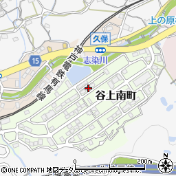 兵庫県神戸市北区谷上南町6-15周辺の地図