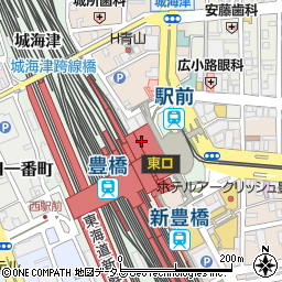 成城石井ＳＥＬＥＣＴ豊橋店周辺の地図