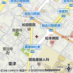兵庫県加古川市加古川町粟津252周辺の地図