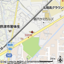 大阪トヨペット　摂津店周辺の地図