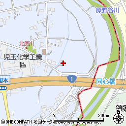 静岡県袋井市国本166周辺の地図