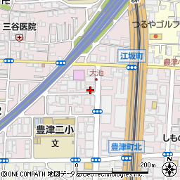 肉匠 牛次郎 江坂店周辺の地図