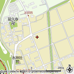 静岡県袋井市延久364周辺の地図