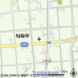 静岡県磐田市匂坂中905周辺の地図