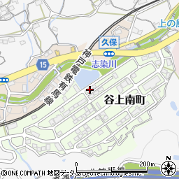 兵庫県神戸市北区谷上南町6-18周辺の地図