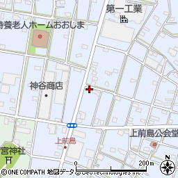 静岡県浜松市中央区大島町208周辺の地図
