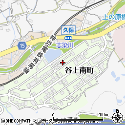兵庫県神戸市北区谷上南町6-14周辺の地図