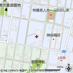 静岡県浜松市中央区大島町748周辺の地図