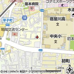 エスリード寝屋川駅前周辺の地図