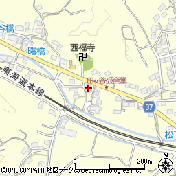 田ヶ谷公民館周辺の地図