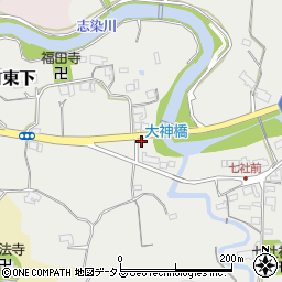 兵庫県神戸市北区山田町東下14-1周辺の地図