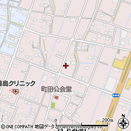 静岡県浜松市中央区有玉北町1110周辺の地図