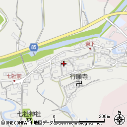 兵庫県神戸市北区山田町東下56周辺の地図