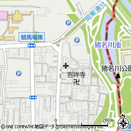 【9:00〜22:00】尼崎市椎堂1丁目駐車場【左】周辺の地図